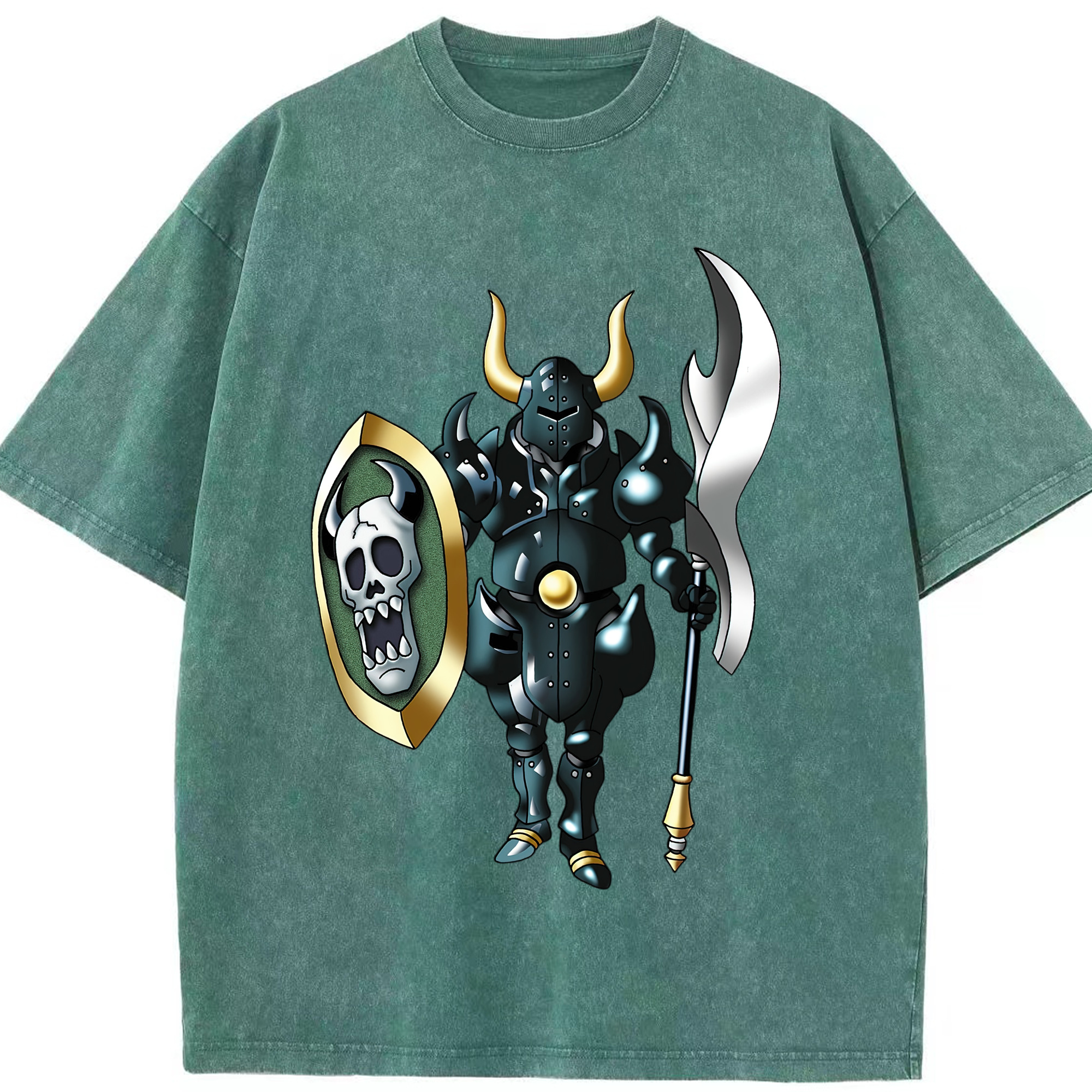 （画像用） ドラゴンクエスト Doragon Kuesuto Dragon Quest 綿100% ヴィンテージ風 半袖Tシャツ（フロントプリント）